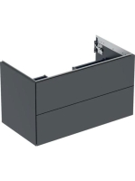 Geberit One alsó szekrény mosdóhoz 2 fiókkal 88,8x47 cm, mat