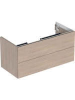 Geberit One alsó szekrény mosdóhoz 2 fiókkal 103x47 cm, tölg