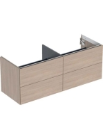 Geberit One alsó szekrény mosdóhoz négy fiókkal 135x47 cm, t