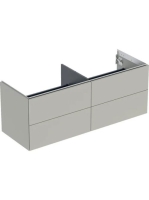 Geberit One alsó szekrény mosdóhoz négy fiókkal 135x47 cm, m