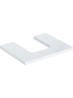 Geberit One mosdópult középső kivágással, pultra ültethető t