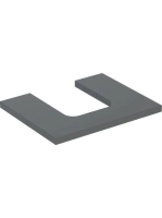 Geberit One mosdópult középső kivágással, pultra ültethető t