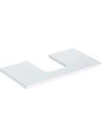 Geberit One mosdópult középső kivágással, pultra ültethető t