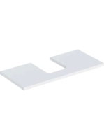 Geberit One mosdópult középső kivágással, pultra ültethető t