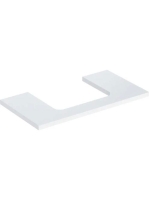 Geberit One mosdópult középső kivágással, pultra ültethető m