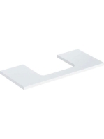 Geberit One mosdópult középső kivágással, pultra ültethető m