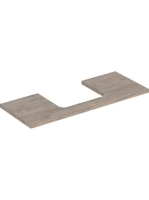 Geberit One mosdópult középső kivágással, pultra ültethető m