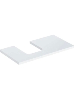 Geberit One mosdópult bal oldali kivágással 90x47 cm, pultra