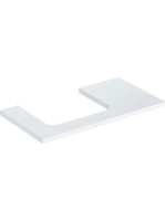 Geberit One mosdópult bal oldali kivágással 90x47 cm, pultra