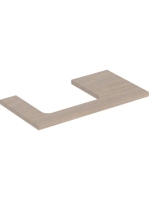 Geberit One mosdópult bal oldali kivágással 90x47 cm, pultra