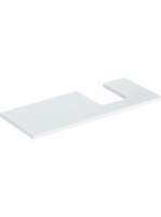 Geberit One mosdópult jobb oldali kivágással 120x47 cm, pult