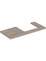 Geberit One mosdópult jobb oldali kivágással 105x47 cm, pult