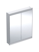 Geberit One 2 ajtós tükrös szekrény ComfortLight világítássa