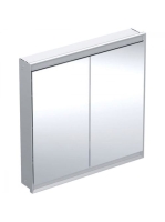 Geberit One 2 ajtós tükrös szekrény ComfortLight világítássa