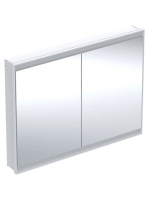 Geberit One 2 ajtós tükrös szekrény ComfortLight világítássa