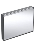 Geberit One 2 ajtós tükrös szekrény ComfortLight világítássa