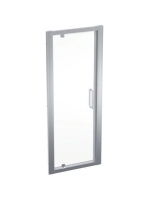 Geberit Geo nyílóajtó 76x190 cm, átlátszó üveggel, Reflex be