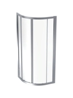 Geberit GEO sarok zuhanykabin 80x190 cm átlátszó üveggel, Re