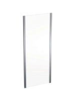 Geberit Geo fix oldalfal 80x190 cm, átlátszó üveggel, Reflex