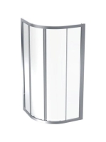 Geberit GEO sarok zuhanykabin 90x190 cm átlátszó üveggel, Re
