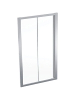 Geberit Geo tolóajtó 110x190 cm, átlátszó üveggel, Reflex be