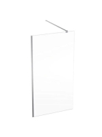 Geberit GEO Walk-In fix oldalfal 110x200 cm átlátszó üveg, R