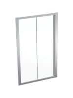 Geberit Geo tolóajtó 120x190 cm, átlátszó üveggel, Reflex be