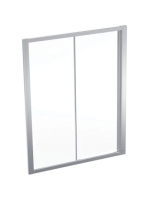 Geberit Geo tolóajtó 150x190 cm, átlátszó üveggel, Reflex be