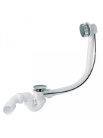 McAlpine automata kád le és túlfolyó króm HC31M-S1 - Fürdősz