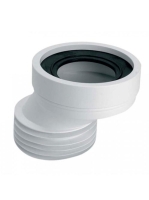 McAlpine WC bekötőcső, excenteres, egyenes HC38 - Fürdőszoba