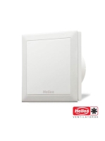 Helios M1/150 F Minivent páraérzékelős ventilátor visszacsap