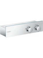 Hansgrohe ShowerTablet 350 termosztátos zuhanycsaptelep falsíkon kívüli szereléshez króm 13102000