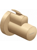 Hansgrohe szálcsiszolt bronz sarokszelep-takaró 13950140 - F
