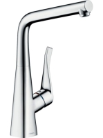 Hansgrohe Metris M71 konyhai csaptelep 320 EcoSmart, L-kifolyóval króm 14782000