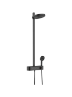 Hansgrohe Pulsify S Showerpipe 260 EcoSmart zuhanyrendszer termosztáttal, matt fekete 24241670