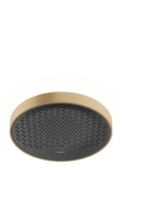 Hansgrohe Rainfinity 360 1jet szálcsiszolt bronz fejzuhany 26231140