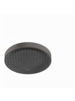 Hansgrohe Rainfinity 360 1jet szálcsiszolt fekete/króm fejzuhany 26231340