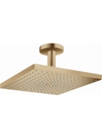 Hansgrohe Raindance E 300 1jet szálcsiszolt bronz fejzuhany csatlakozóval 26250140