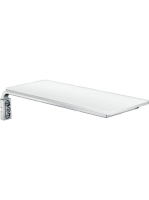 Hansgrohe Casetta E szappantartó, fehér króm 26511400 - Fürd