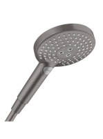 Hansgrohe Raindance Select S 120 szálcsiszolt fekete/króm kézizuhany, 26530340