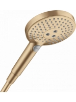 Hansgrohe Raindance Select S 120 3jet kézizuhany Ecosmart szálcsiszolt bronz 26531140