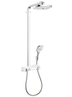 Hansgrohe Raindance Select E 300 2jet fehér/króm zuhanyrends