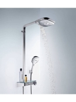 Hansgrohe Raindance Select E 300 3jet króm zuhanyrendszer 27