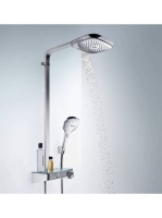 Hansgrohe Raindance Select E 300 3jet fehér/króm zuhanyrends