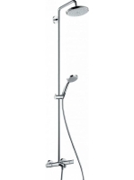 Hansgrohe Croma 220 1jet króm zuhanyrendszer 27223000 - Fürd