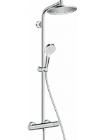 Hansgrohe Crometta S zuhanyrendszer 240, 1jet, termosztáttal, króm 27267000