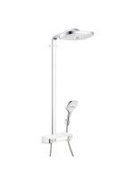 Hansgrohe Raindance Select E 300 zuhanyrendszer 2jet, termosztátos csapteleppel, fehér/króm 27283400