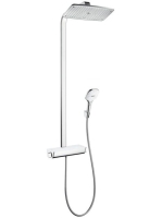Hansgrohe Raindance E 360 1jet Zuhanyrendszer Ecosmart fehér