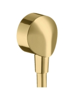 Hansgrohe Fixfit E fali polírozott arany hatású csatlakozó 2