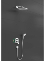 Hansgrohe Crometta E zuhanyrendszer 240, 1 jet, egykaros csapteleppel, króm 27957000